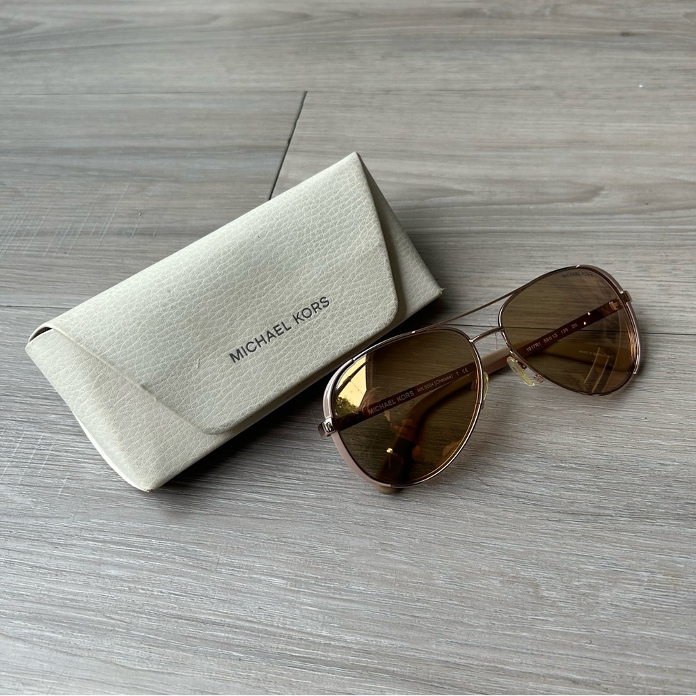 Micheal Kors Rose Gild Aviators